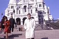 Montmartre, Paris 1961.
Just before moving to France.