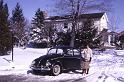 Nancy & Robyn at the family farm, Beaver, PA.  Winter 1966-67.