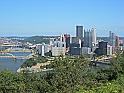 Point State Park is at the tip of Pittsburgh's 