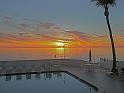 Sunset above our Lido One pool area.