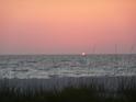 Sunset on Lido Beach, Sarasota.