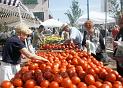 Saturday's downtown market.