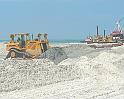 Lido Beach renourishment project 2009.