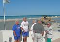 Marty and Della among Lido residents during beach renourishment 2009.